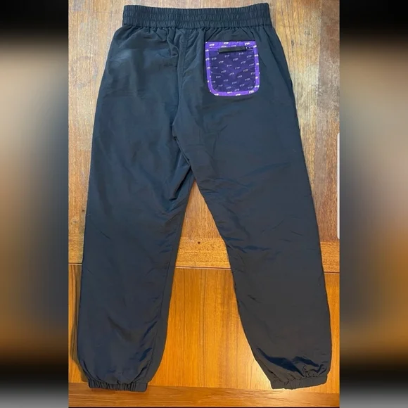 FTP F*ck The Population Black Track Pants Mens Size Medium